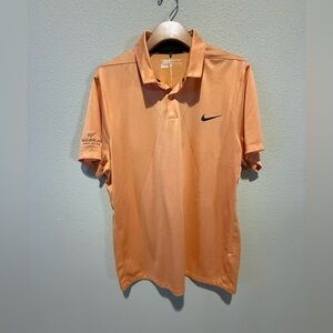 Nike Golf Modern Fit Dry-Fit Men's Polo Shirt in Vibrant Orange NWT